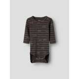Name It Chocolate Brown Nbmnalas Ls Xsl Body