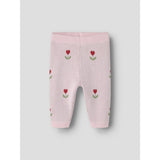 Name It Parfait Pink Nbfnela Strikk Bukser