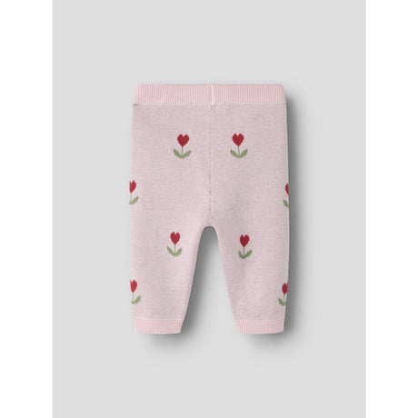 Name It Parfait Pink Nbfnela Strikk Bukser