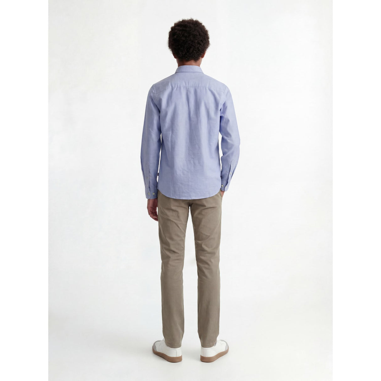 Jack & Jones Junior Cashmere Blue Jjeoxford Skjorte L/S Noos Jnr