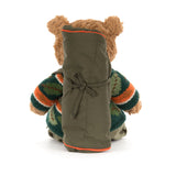 Jellycat Bartholomew Bjørn Hiking Outfit