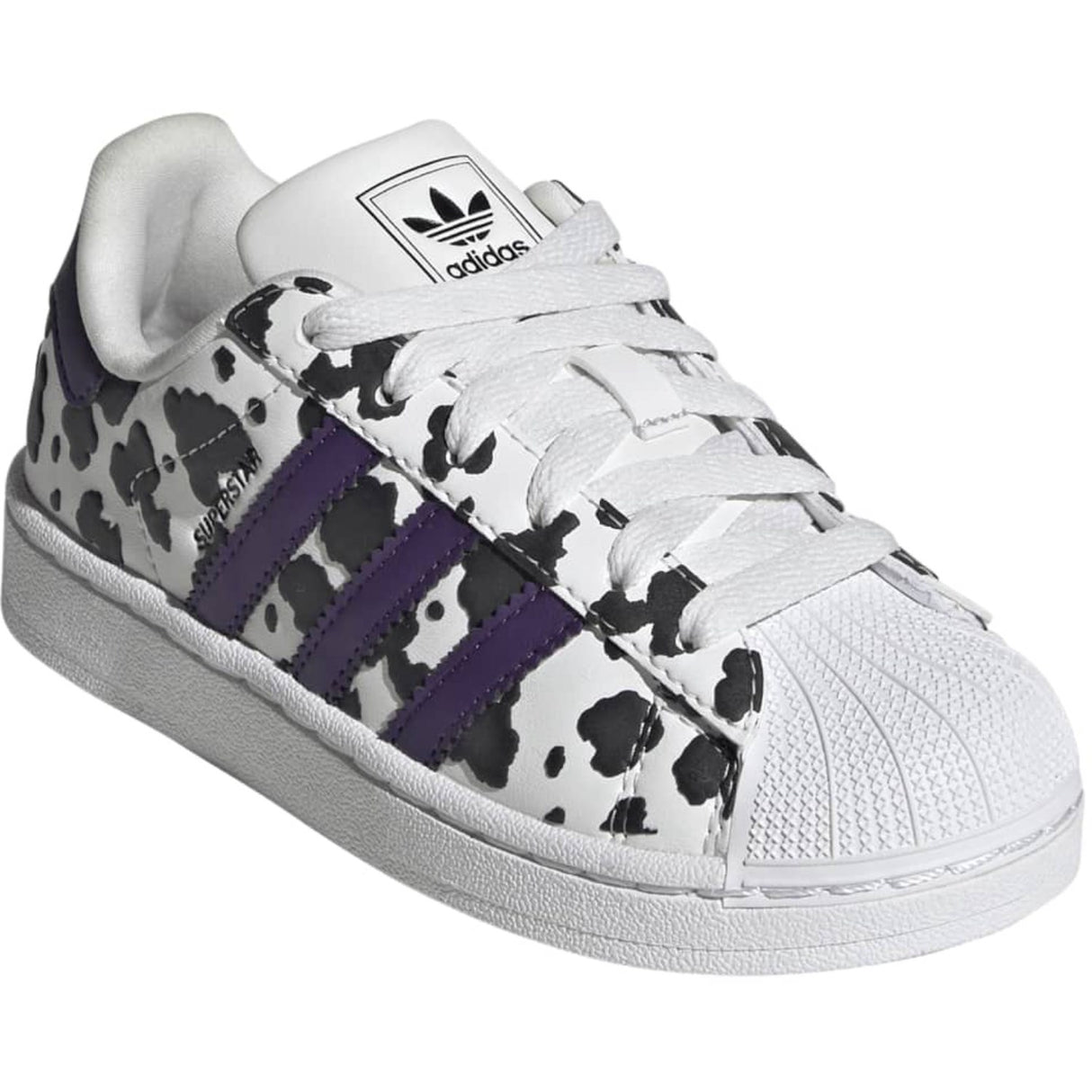 adidas Originals Crystal White Violet Ftwr White Superstar Ii C Sneakers
