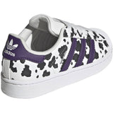 adidas Originals Crystal White Violet Ftwr White Superstar Ii C Sneakers