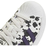 adidas Originals Crystal White Violet Ftwr White Superstar Ii C Sneakers