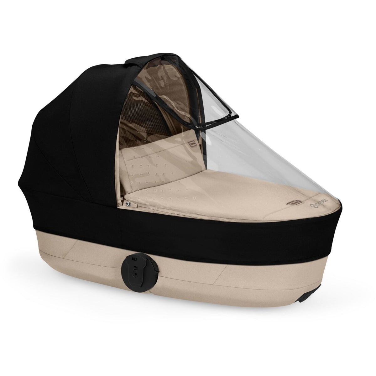 Cybex Almond Beige Balios S Lux Tpe Inklusiv Foldbar Cot