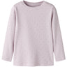 Name It Light Lilac Nmfodele Ls Slim Topp Bf