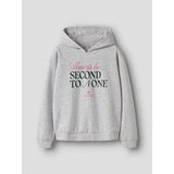 Name It Light Grey Melange Nkfoda Ls Rlx Swe Bru Wh Bf