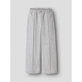 Name It Light Grey Melange Nkfoda Nreg Wide Swe Bukser Bru Bf