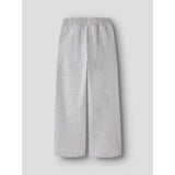 Name It Light Grey Melange Nkfoda Nreg Wide Swe Bukser Bru Bf