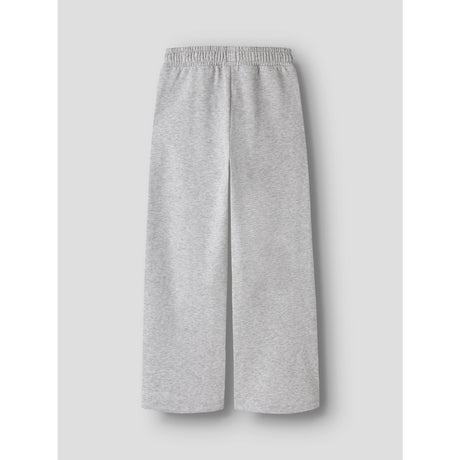 Name It Light Grey Melange Nkfoda Nreg Wide Swe Bukser Bru Bf