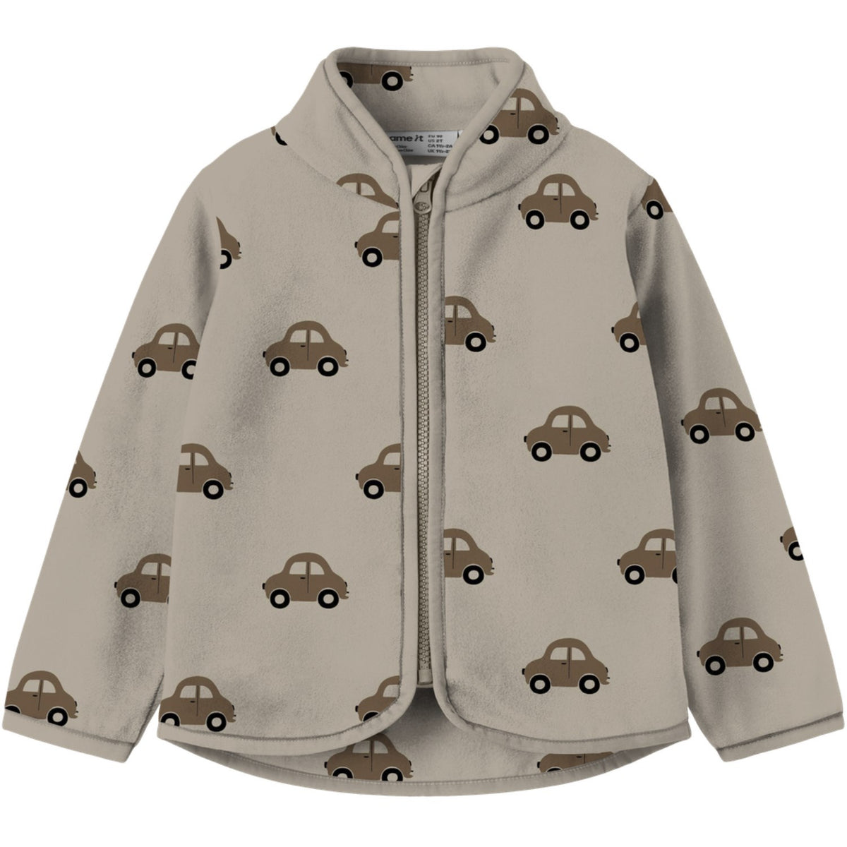 Name It Island Fossil Nmmorlajs Nreg Fleece Jakke