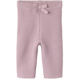 Name It Mauve Shadows Nbfolda Strikk Leggings
