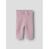 Name It Mauve Shadows Nbfolda Strikk Leggings