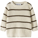 Name It Birch Sepia Nbmobob Ls Strikk