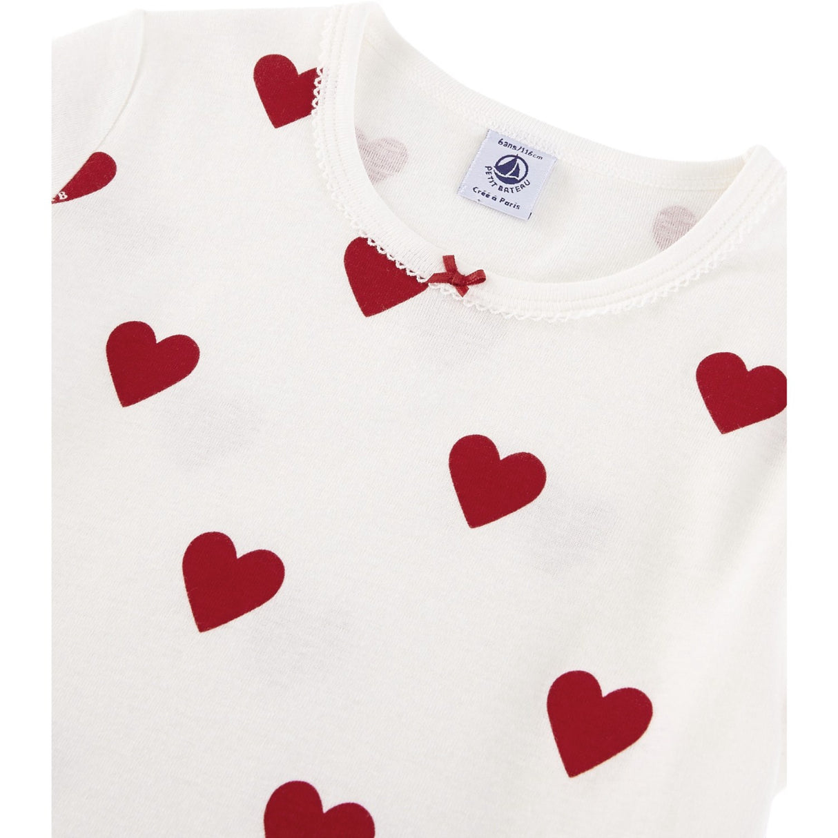 Petit Bateau Hearts Kortermet Kjole