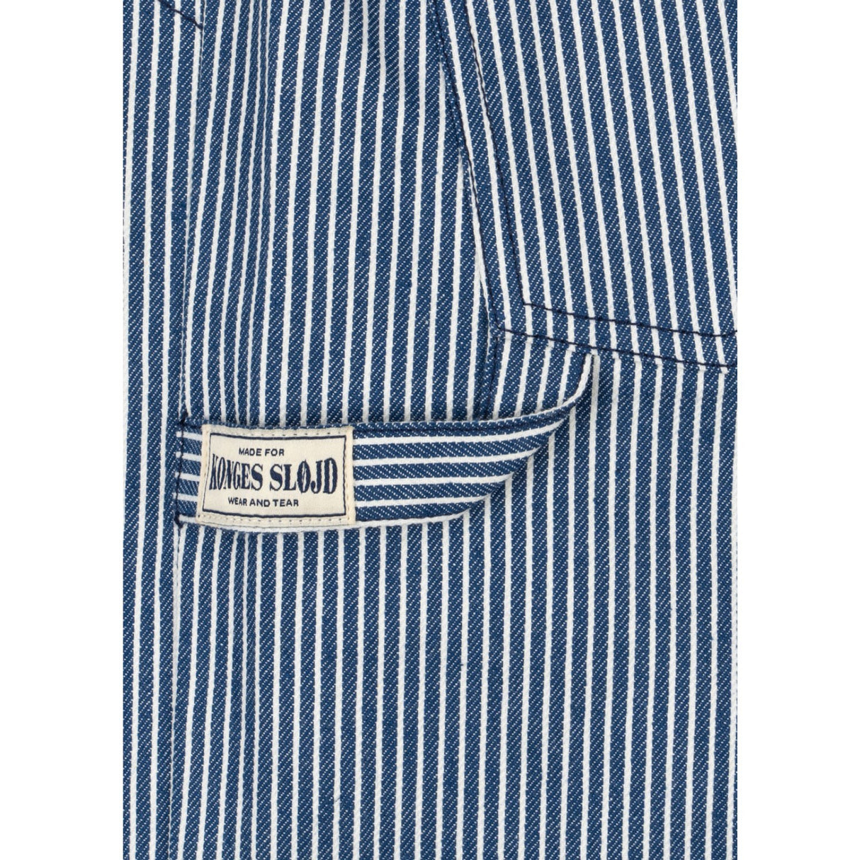 Konges Sløjd Blue Stripe Luc Bukser Gots