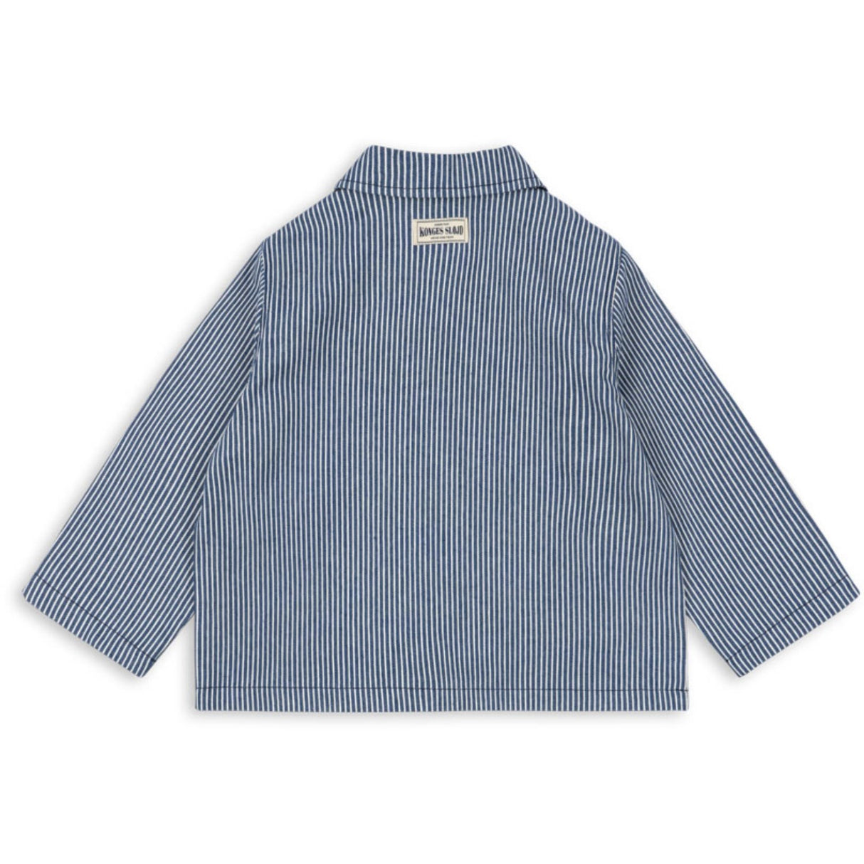 Konges Sløjd Blue Stripe Luc Skjorte Jakke Gots
