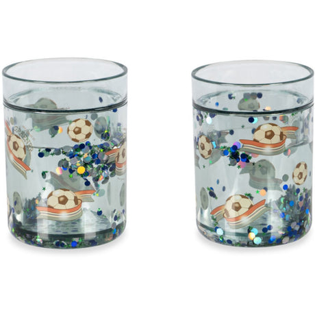 Konges Sløjd Off White/Kick It 2 Pakke Glitter Kopper