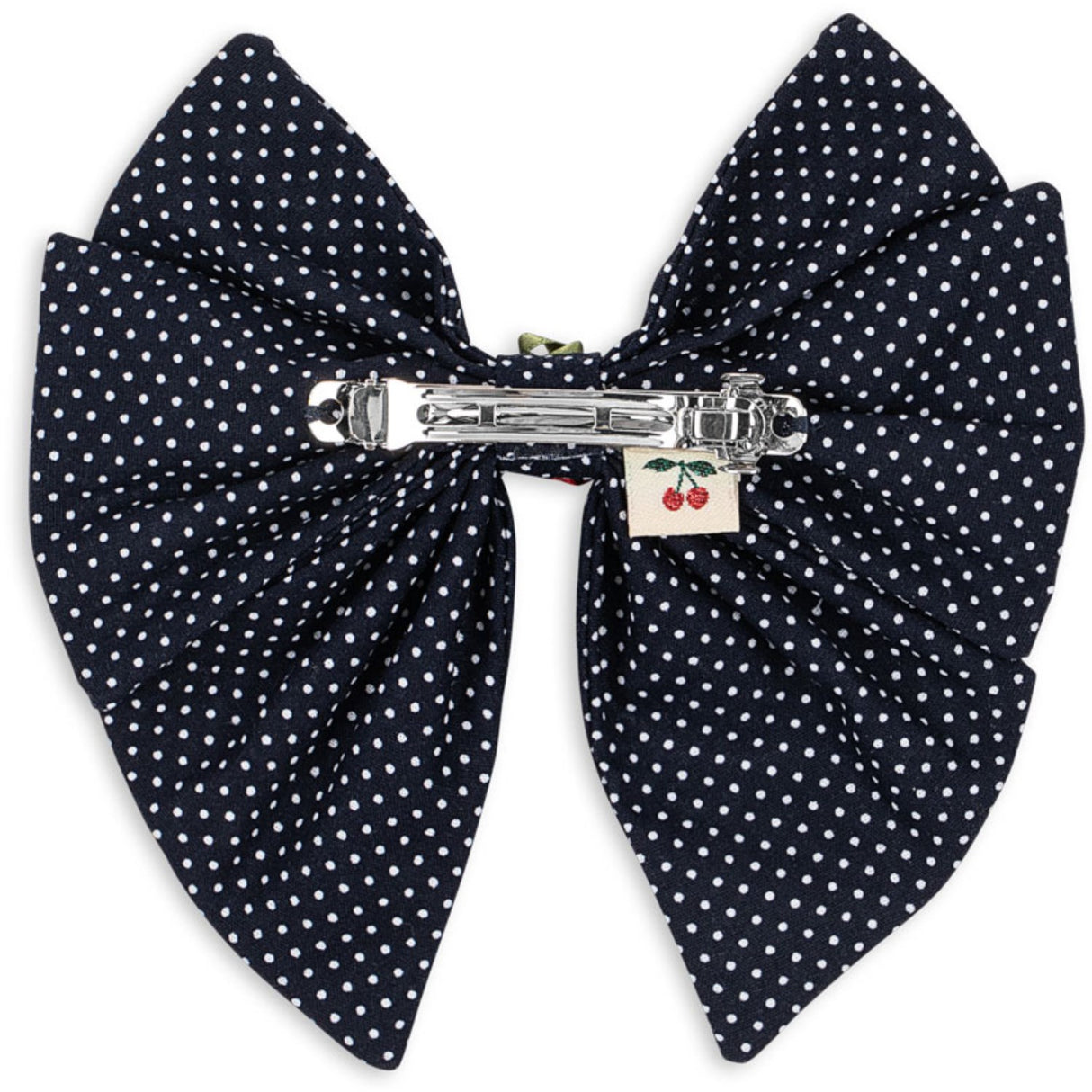Konges Sløjd Dot Nuit Rose Rouge Bue Hair Clip