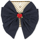 Konges Sløjd Dot Nuit Rose Rouge Bue Hair Clip
