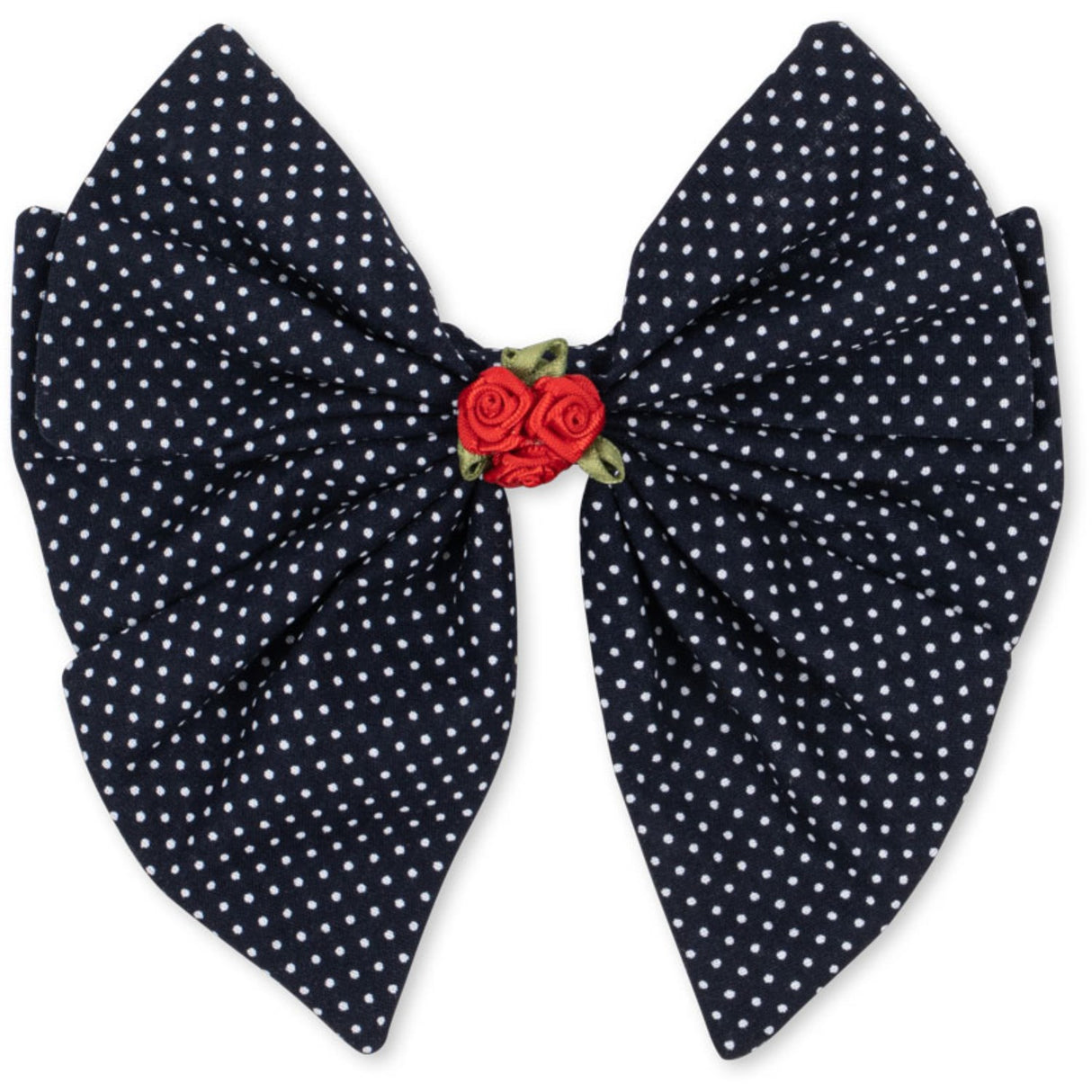Konges Sløjd Dot Nuit Rose Rouge Bue Hair Clip