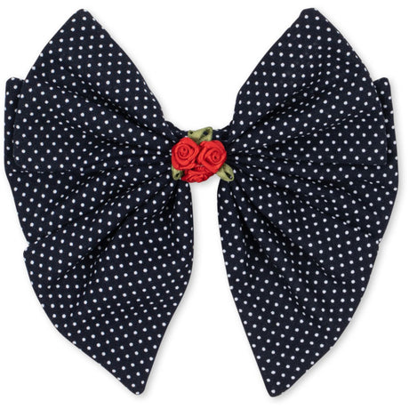 Konges Sløjd Dot Nuit Rose Rouge Bue Hair Clip