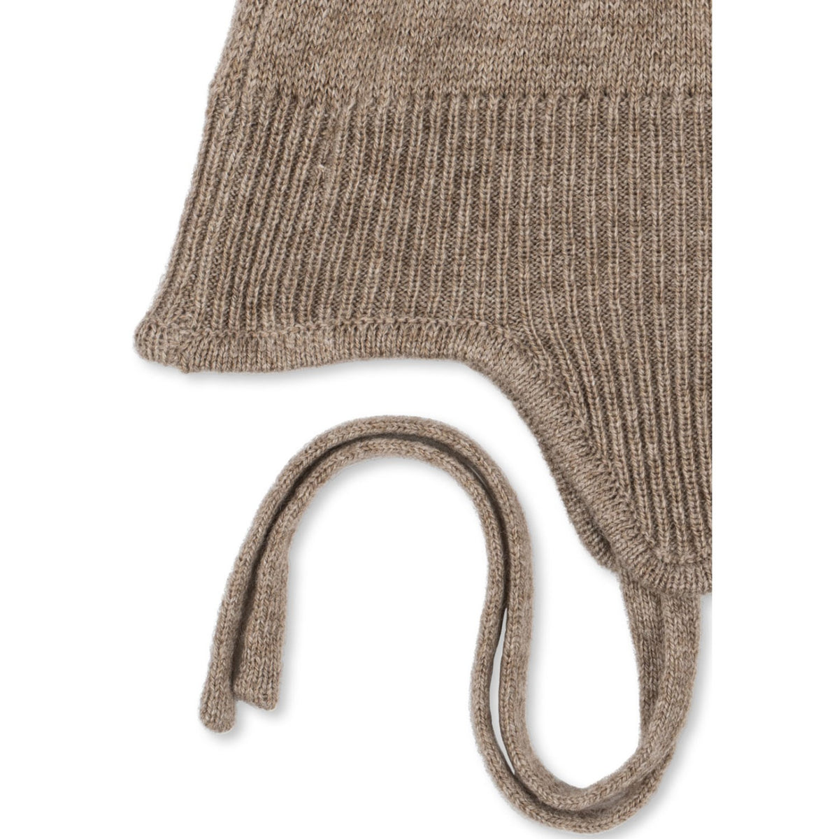 Konges Sløjd Light Brown Mattou Strikk Hjelm