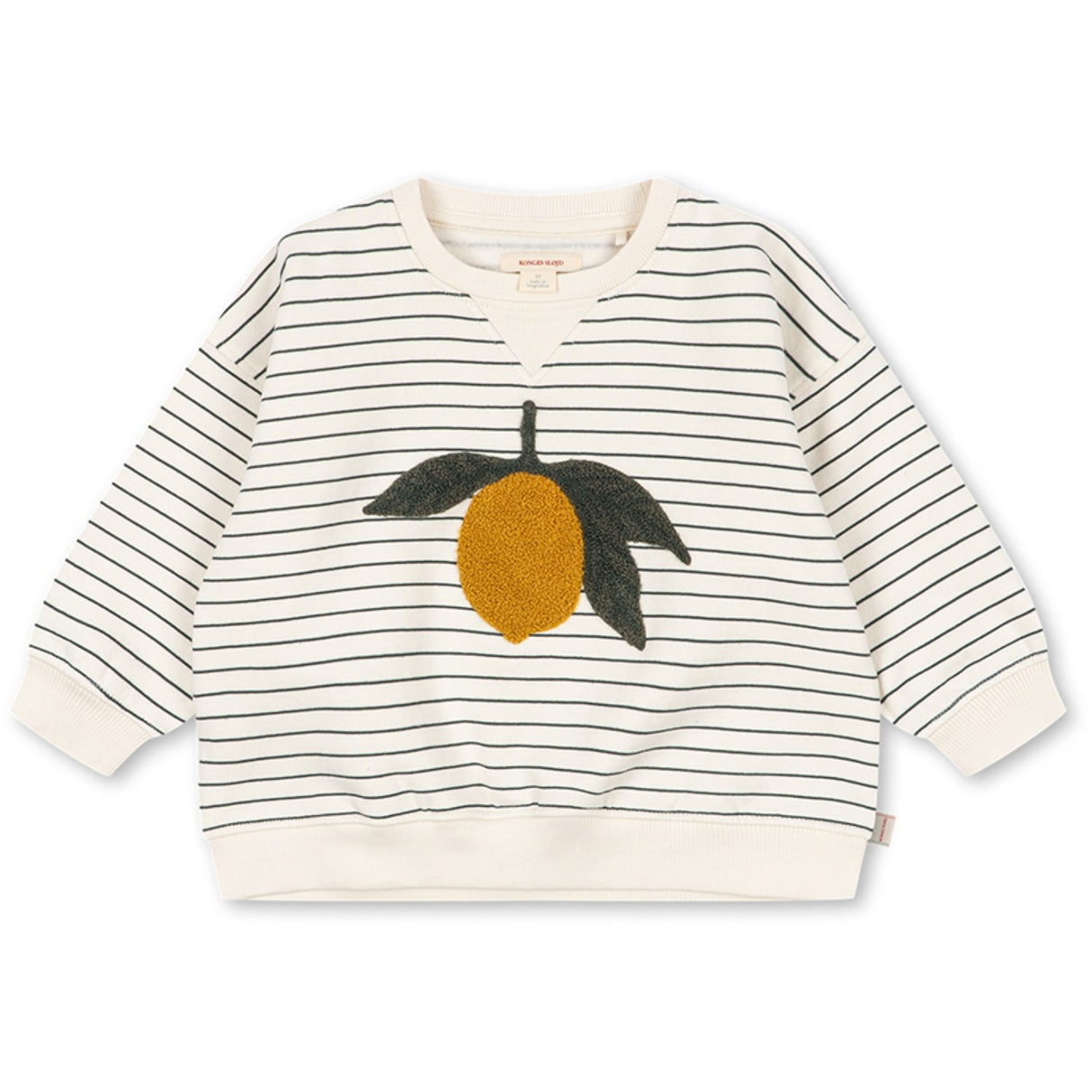 Konges Sløjd Cilantro Stripe Amio Collegegenser Ocs