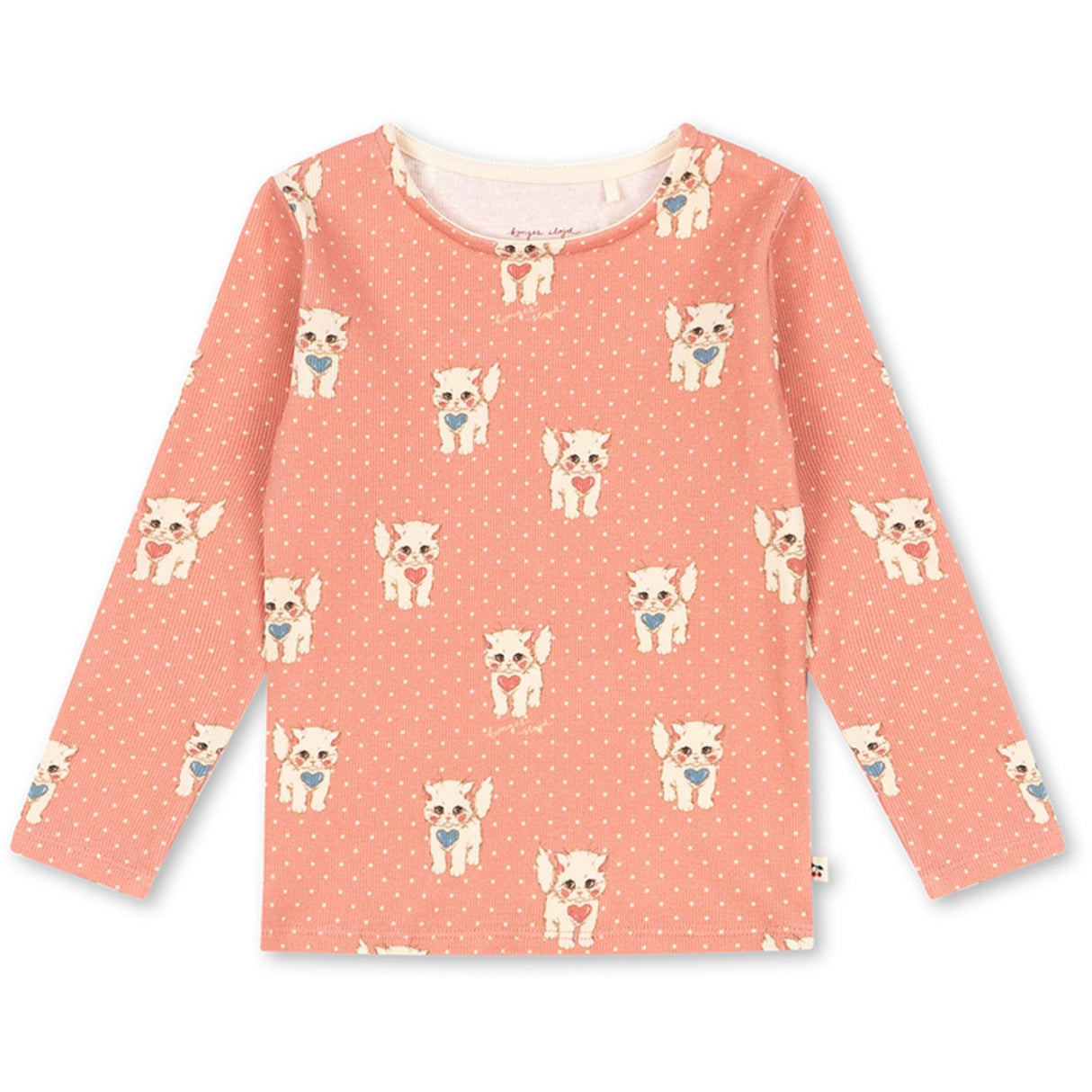 Konges Sløjd Ciao Miao Rose Ella Ls Tee Gots