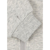 Konges Sløjd Grey Melange Lou Paljet Sweat Zip Hette Gots