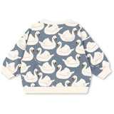 Konges Sløjd Swan Loupy Print Collegegenser Gots