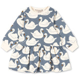 Konges Sløjd Swan Loupy Print Sweat Kjole Gots