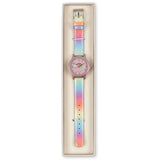 Konges Sløjd Rainbow Glitter Kids Klokke Rainbow