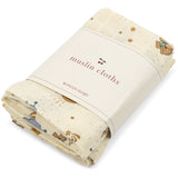Konges Sløjd Cucciolo 3 Pakke Muslin Cloth Gots