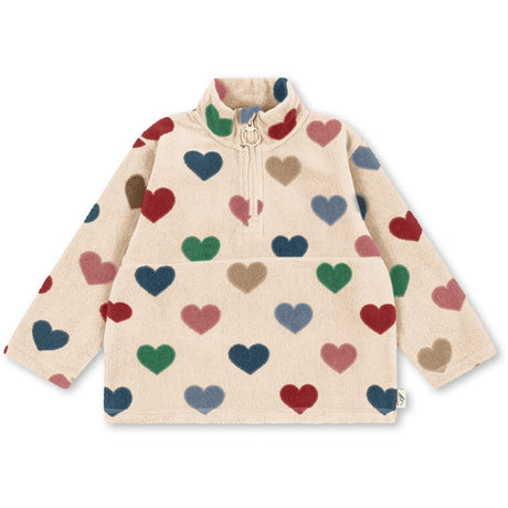 Konges Sløjd Bon Coeur Coloré Tavi Fleece Collegegenser Grs