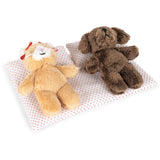 Konges Sløjd Green Stripe Tiny Teddybjørn Best Friends