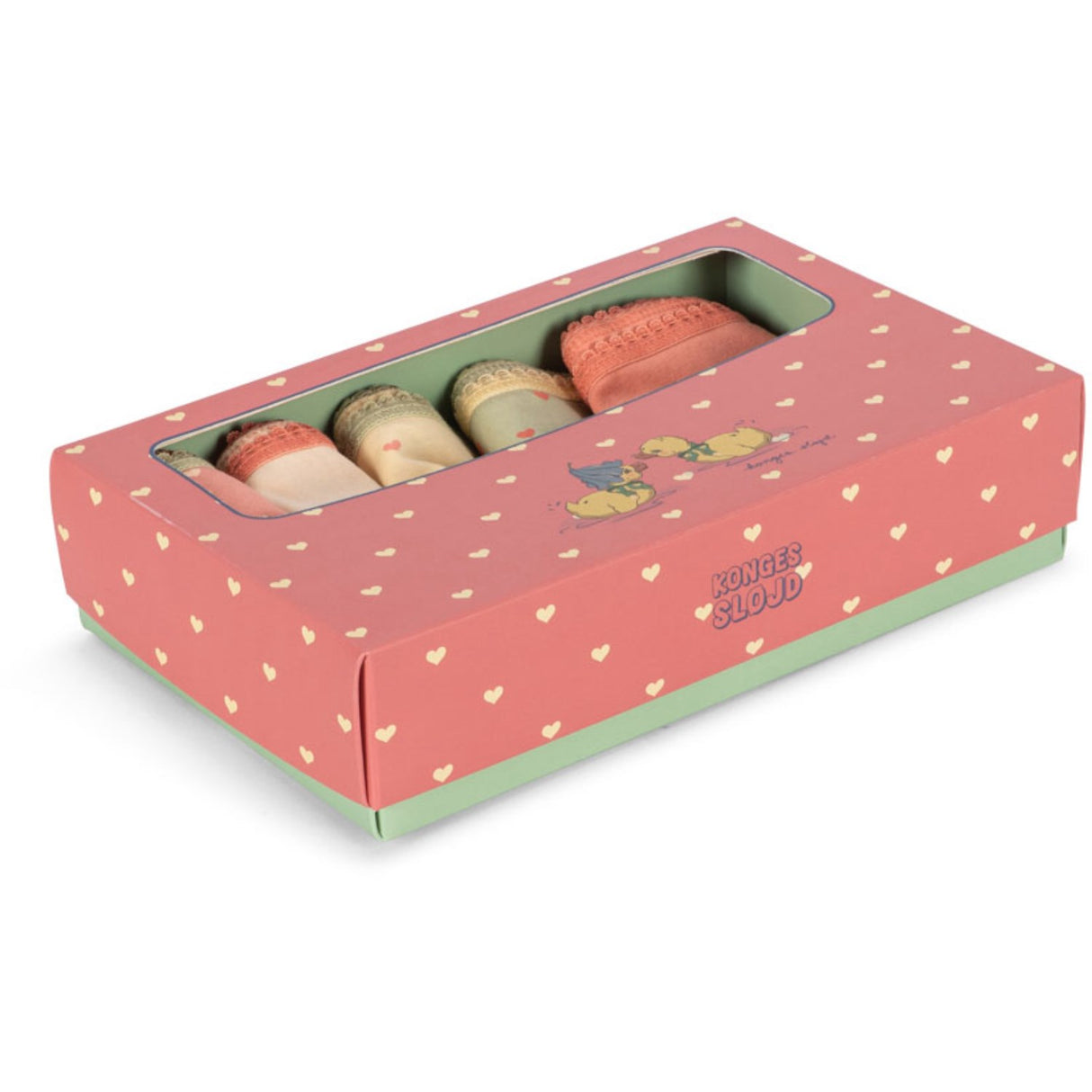 Konges Sløjd Girl Mix Pack Basic 5 Pakke Girl Underbukser Gots