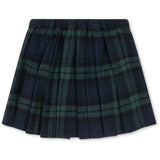 Konges Sløjd Green Check Checky Pleat Skjørt Gots