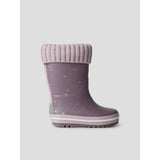 Name It Flint Gold Heart Nmfnoa Thermo Rubberboot Strikk Heart Noos