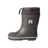 Name It Chocolate Brown Nmnnuno Thermo Rubberboot Solid Noos