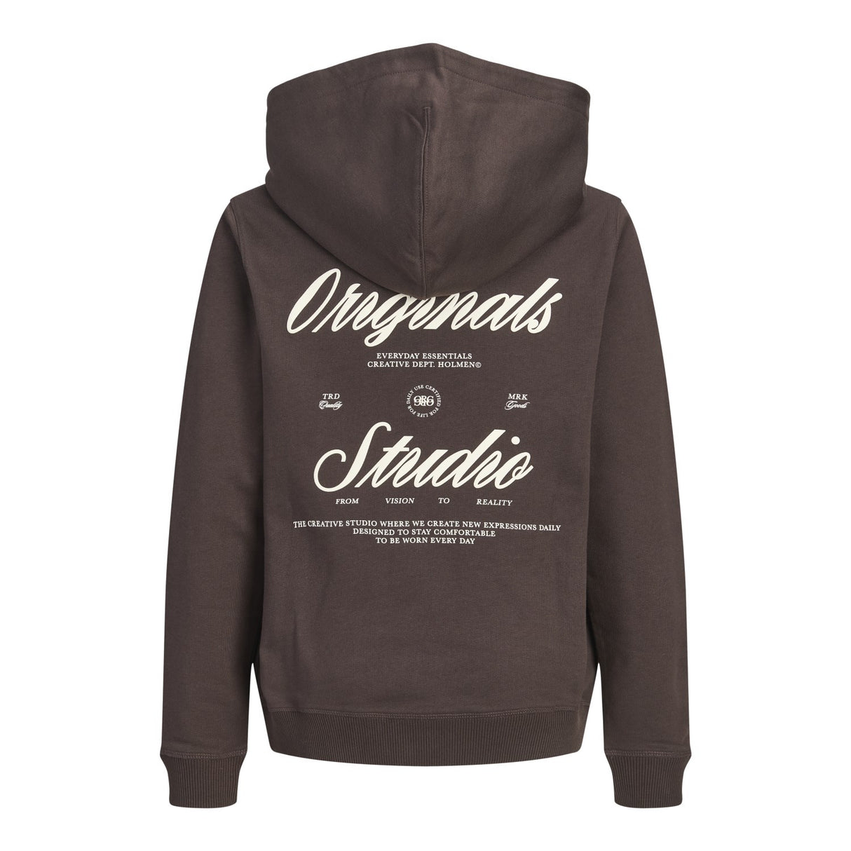 Jack & Jones Junior Java Jornorrebro Typo Back Sweat Hette Sn Jnr