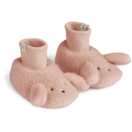 LIEWOOD Pale Tuscany Beth Rabbit Plys Tøfler