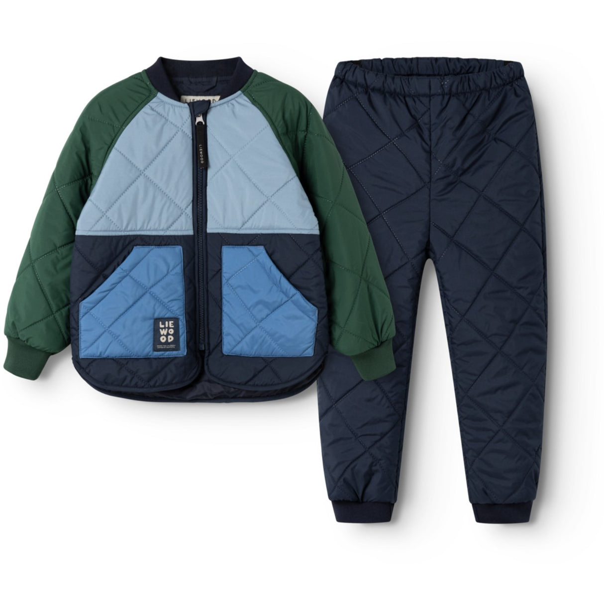LIEWOOD Classic Navy Multi Mix Zella Thermo Sett