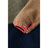 LIEWOOD Army Brown Multi Mix Nolan Pile Jakke