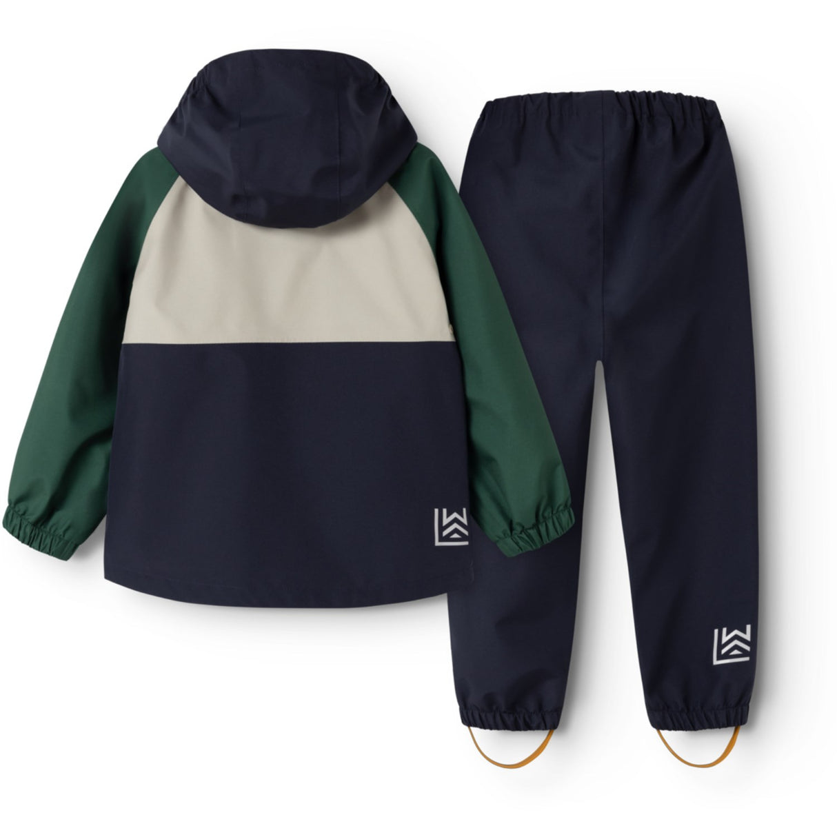 LIEWOOD Garden Green Multi Mix Pedia Regntøy Sett