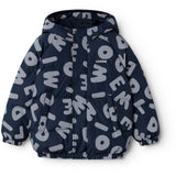 LIEWOOD Letters / Classic Navy Adelina Reflective Down Jakke