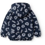 LIEWOOD Letters / Classic Navy Adelina Reflective Down Jakke