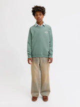 Jack & Jones Junior Laurel Wreath Jornorrebro Typo Back Sweat Cn Jnr