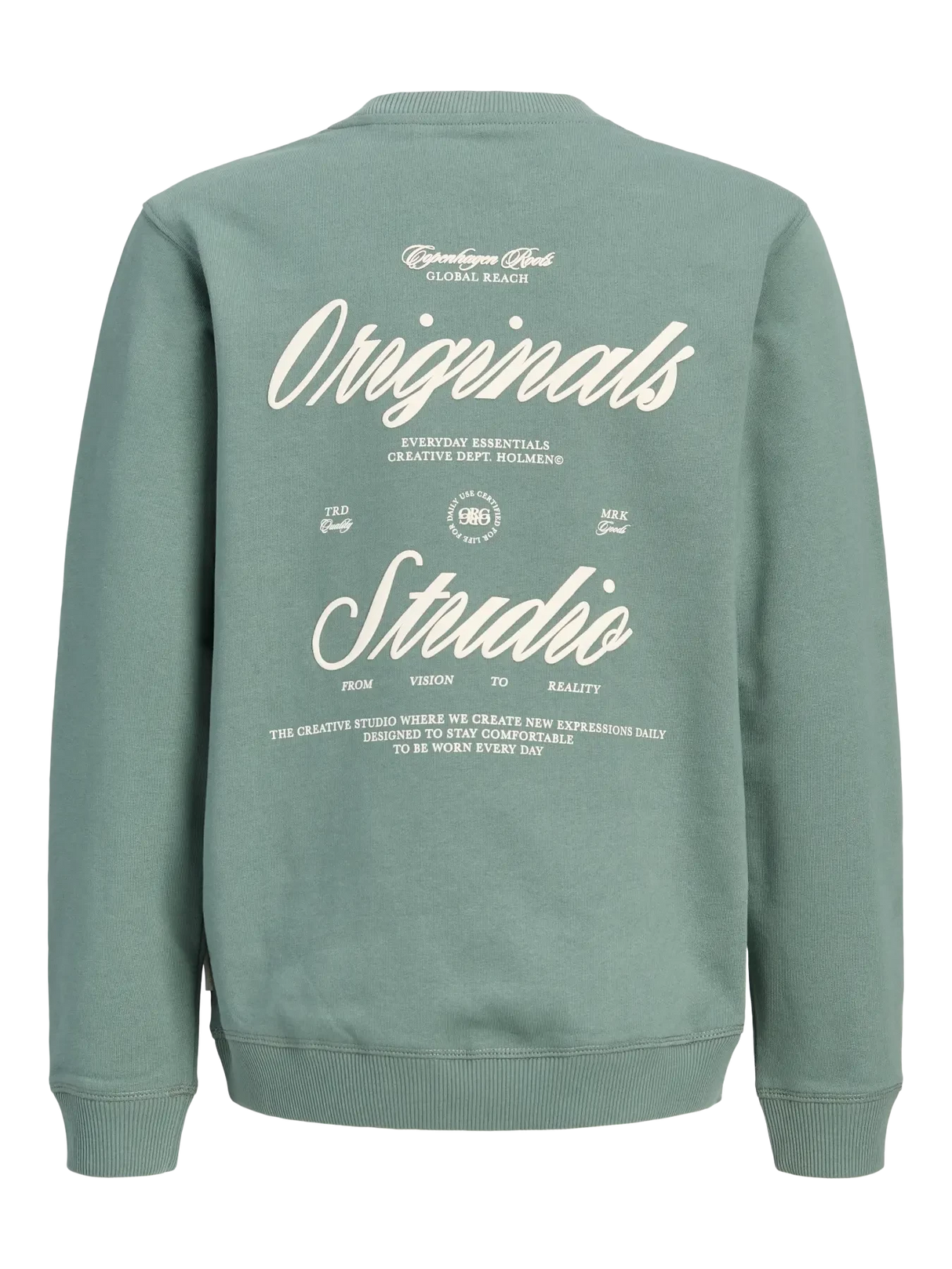 Jack & Jones Junior Laurel Wreath Jornorrebro Typo Back Sweat Cn Jnr