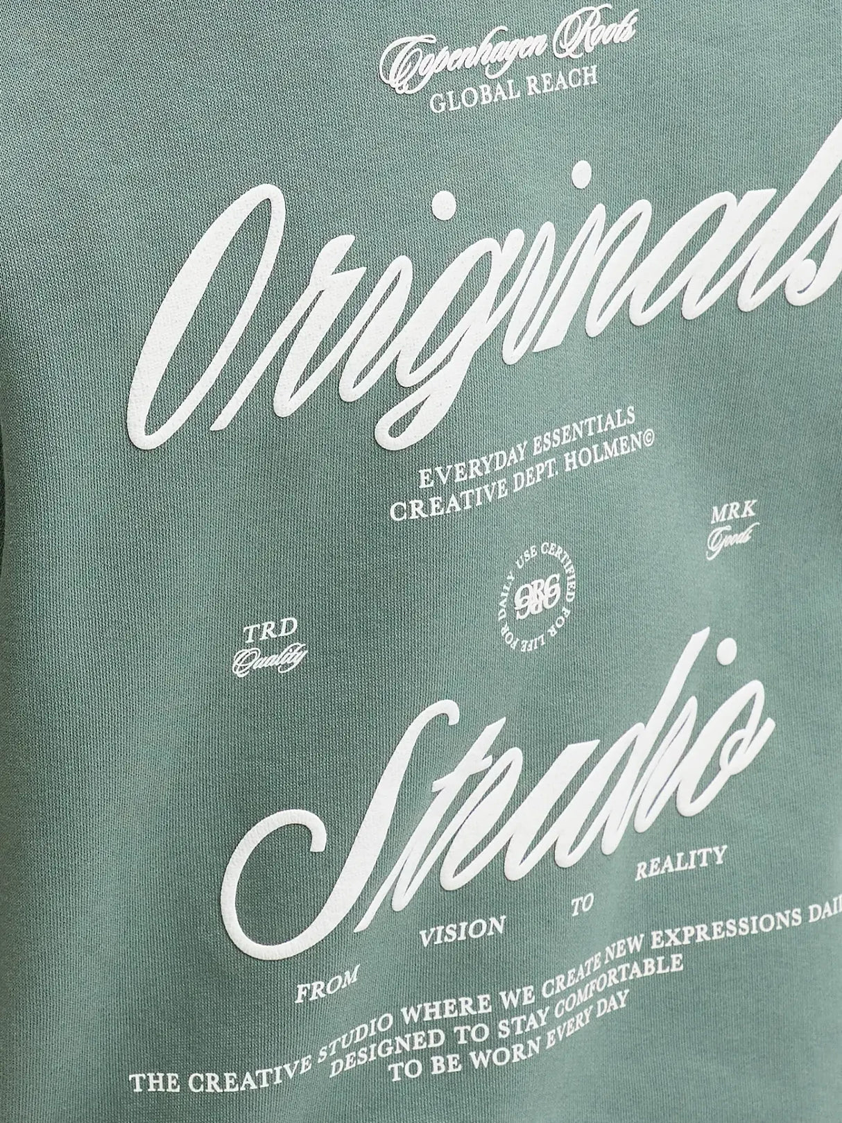 Jack & Jones Junior Laurel Wreath Jornorrebro Typo Back Sweat Cn Jnr